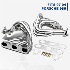 For 1997-2004 Porsche Boxster 986 2.5l 2.7l 3.2l Stainless Steel Exhaust Header