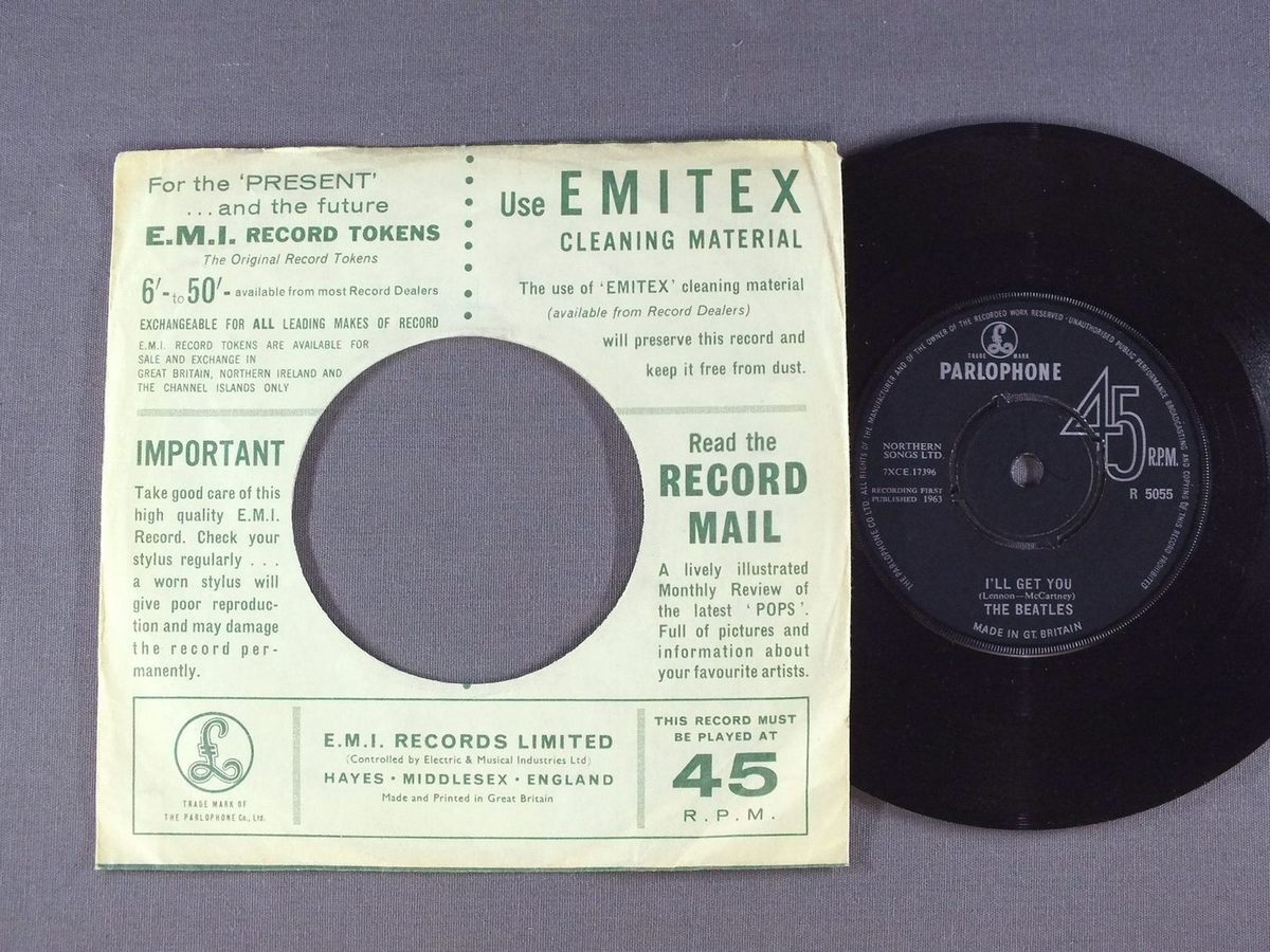 The Beatles/She Loves You UKオリジナル盤　R5055 BEATLES/SHE LOVES YOU ORIG UK R5055 | eBay