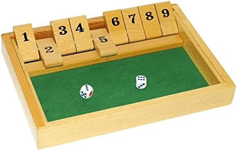 goki HS075  Shut the box  traditionelles Würfelspiel   - Bild 1 von 1