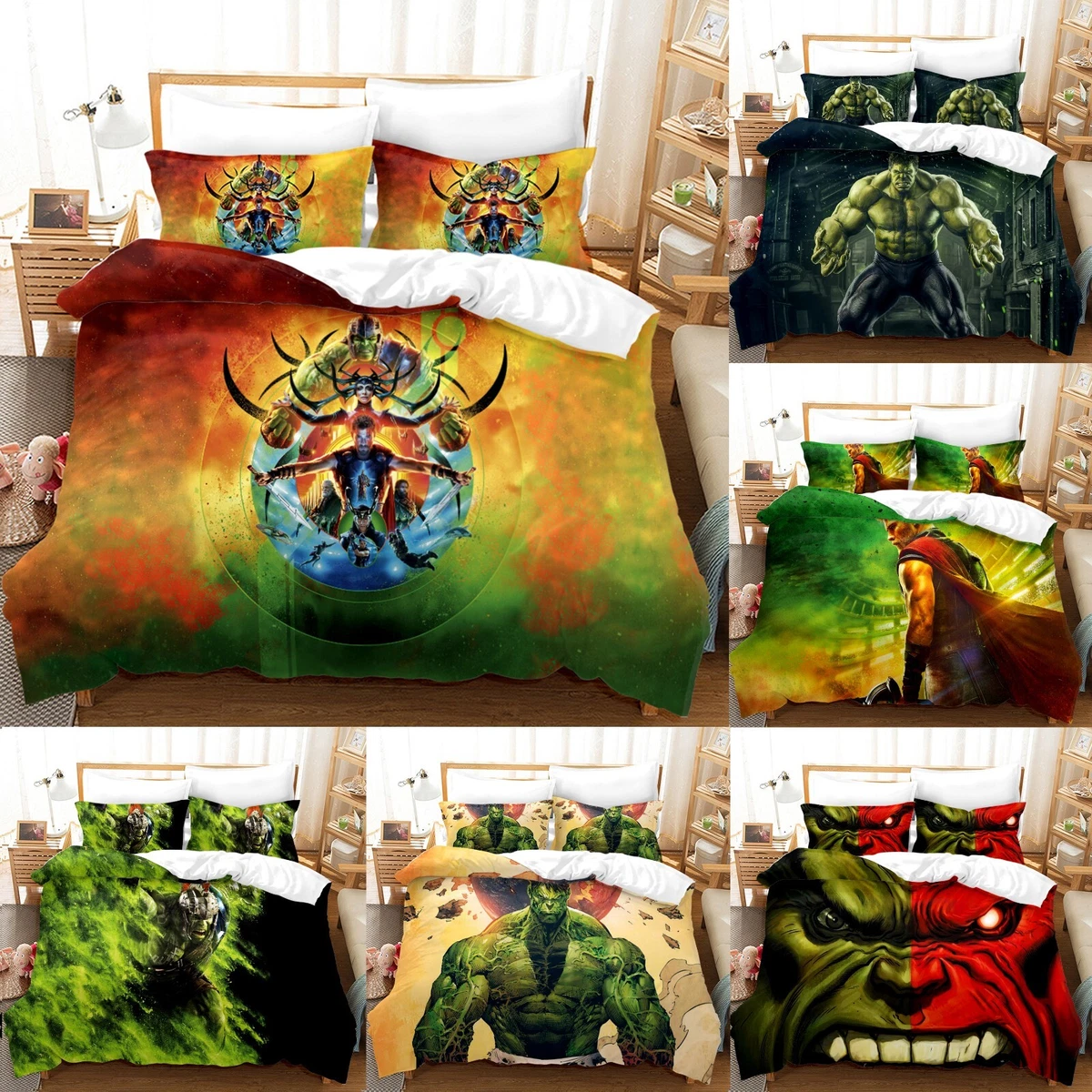 Hulk bed cheap set