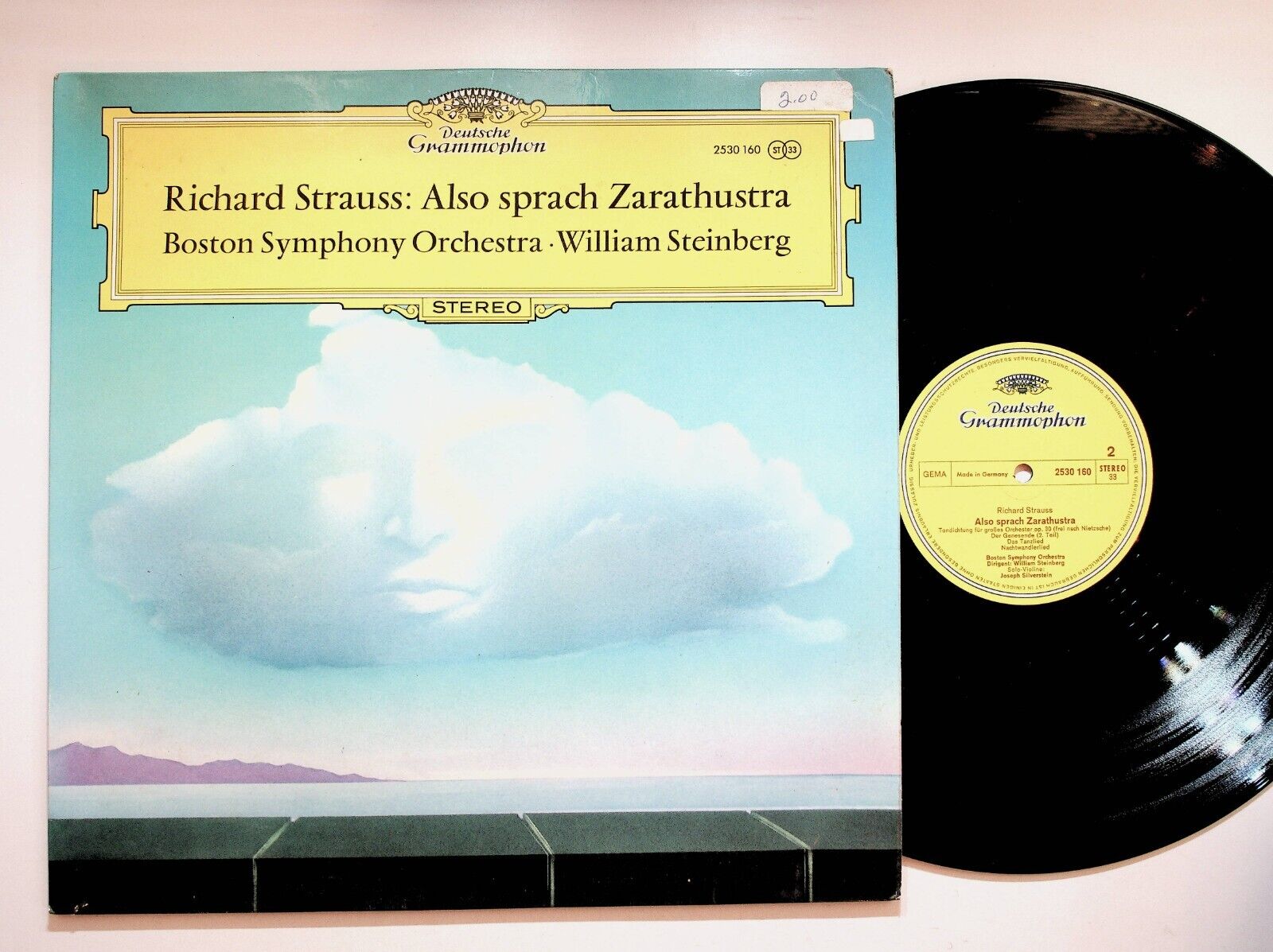 1971 Richard Strauss Also Sprach Zarathustra Steinberg Vinyl LP Record VG+