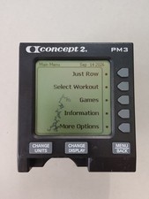 Concept 2 PM3 Monitor , Concept 2 Rowing Machine Monitor 
