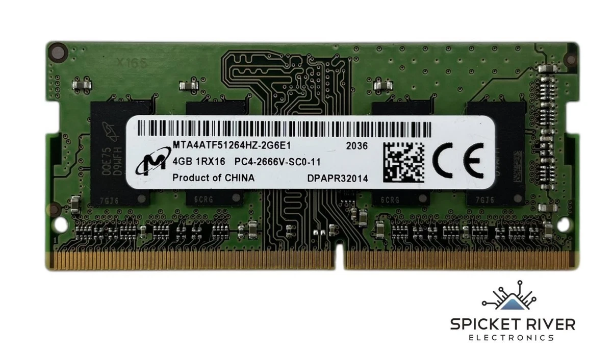 4 GB Capacity per Module DDR4 SDRAM Network Server Memory (RAM