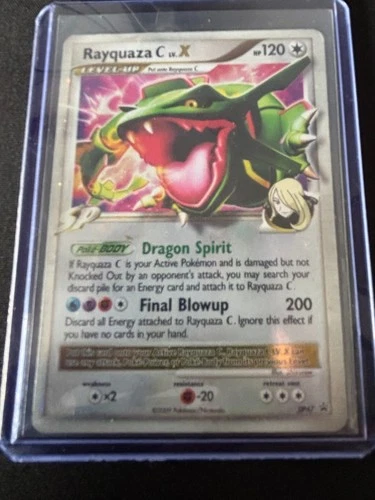 New ListingRayquaza C LV.X DP47 Diamond and Pearl Holo
