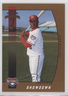 2005 Donruss Team Heroes Showdown Bronze 20/100 Jose Guillen #13 0ju2