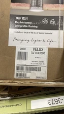 Velux TGF 014 14" Flexible Sun Tunnel Skylight Acrylic Dome Low Profile Flashing