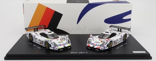 1/43 SPARK-MODEL - PORSCHE | SET 2X 911 GT1-98 TEAM PORSCHE AG MOBIL 1 N 26 WINN - Imagen 1 de 1