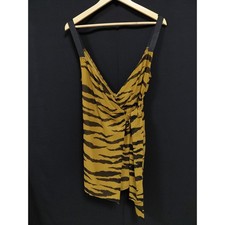 NWT Show Me Your Mumu Show Me Your Mumu Say Jay O-Ring Dress Tiger Size S