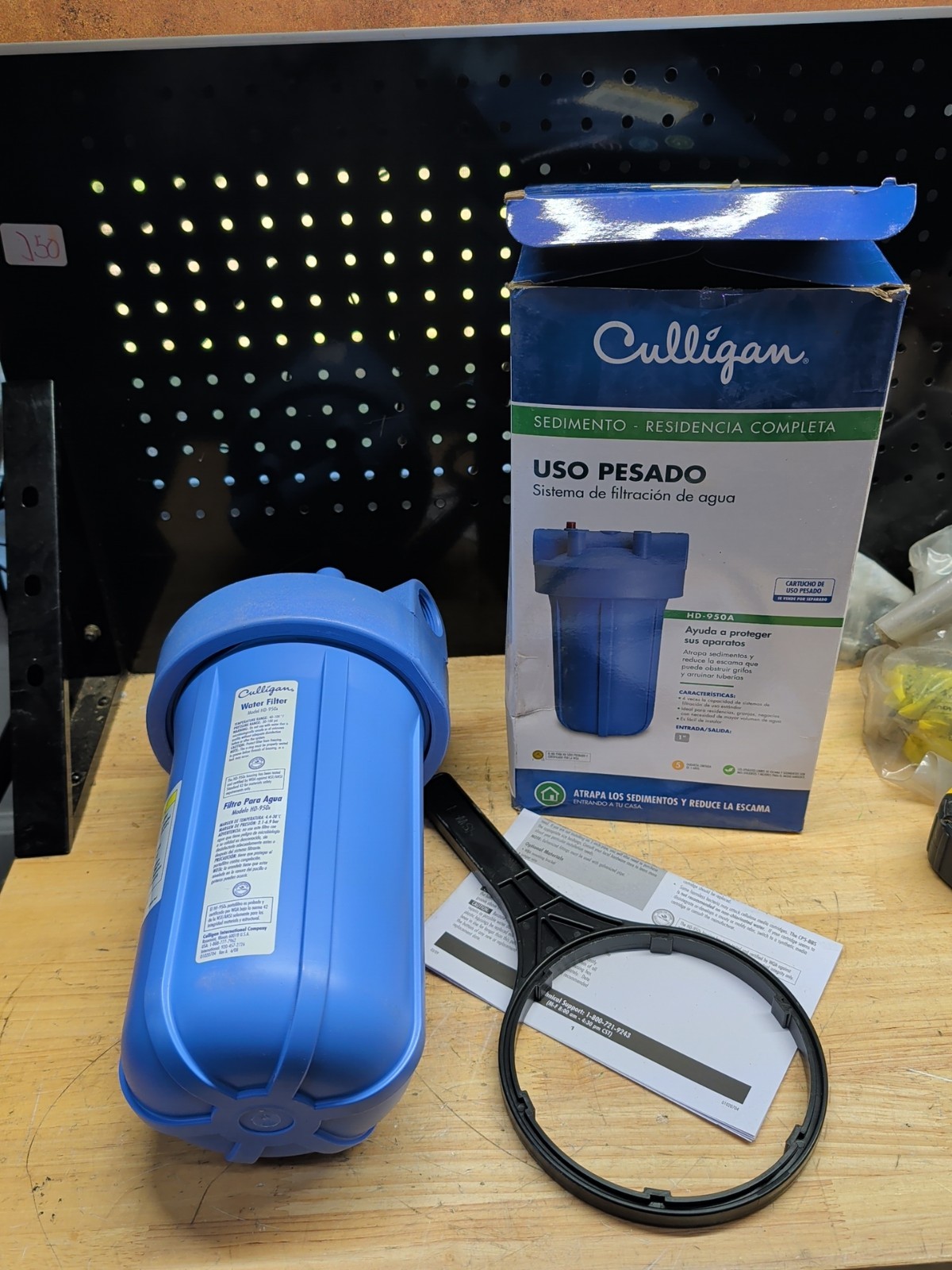 CULLIGAN HD-950A 1" JUMBO HD WHOLE HOUSE SEDIMENT WATER FILTER