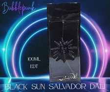 BLACK SUN by SALVADOR DALI Men's EDT Spray 100ml ~ NWOB