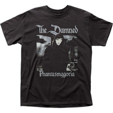The Damned Phantasmagoria Mens T Shirt Music Classic Concert Rock Band Tee Black