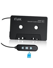 Cassette to Bluetooth Adapter for Car with Micro SD Card Support/Hands-Free