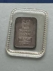 Johnson Matthey, Royal Bank 1 g Gram, Sealed, 999 Vintage Silver Bar, RBC JM