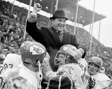 Hank Stram Kansas City Chiefs Kc Nfl Celebration 8x10 PHOTO PRINT