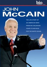 John McCain: American Maverick: A&E Biog... [DVD] [*READ* Disc-Only, EX-LIBRARY]