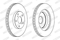 2X Ferodo Bremsscheibe Vorderachse U.A. FüR Lexus, Toyota
