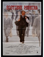 manifesto SOSTIENE PEREIRA marcello mastroianni roberto faenza A451