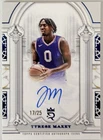 2023-24 Tyrese Maxey Topps Royalty Pillars Of Greatness On Card Auto 17/25