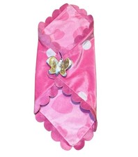 Disney Babies Minnie Mouse Pink Polka Dot Butterfly Security Blanket Replacement