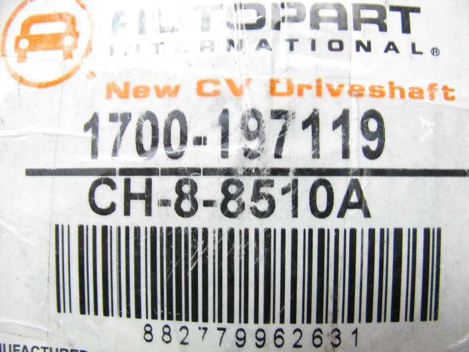 Conjunto de eje CV DELANTERO DERECHO para Chrysler Town & Country 1997-04 AWD solamente Foto 2 de 2