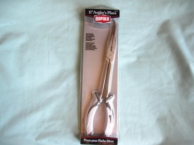 RAPALA 11'' ANGLER'S PLIERS SACP11 / NICKEL PLATED CARBON STEEL- NEW / SEALED
