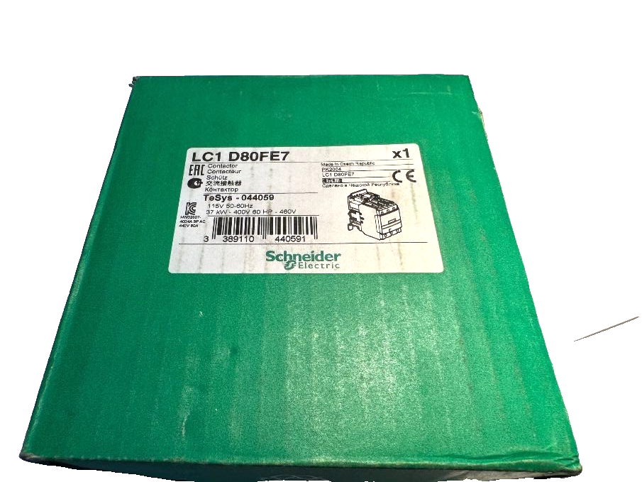 Schneider Electric LC1 D80FE7 044059 Contactor