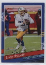 2021 Panini Clearly Donruss Clearly Retro 1991 Justin Herbert #91-11 13ql