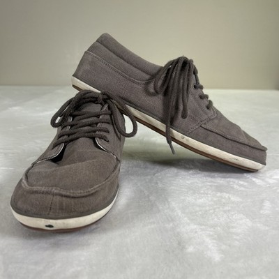 Sanuk TKO Shoes Mens Size 12 Tennis Low Top Lace Up Brown SMF11194 Bnfts Charity
