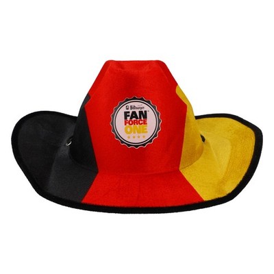 Bitburger Bier DFB Deutschland Cowboy Hut Fanhut Fan EM 2016