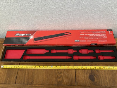 #ad snap on tools foam organizer FMIMEX03B red for 1 2quot; impact extension set $100.00