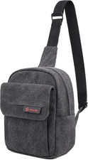 TULLIO Camera Bag Small Canvas Crossbody Purse Waterproof Dslr Camera Bag Case f