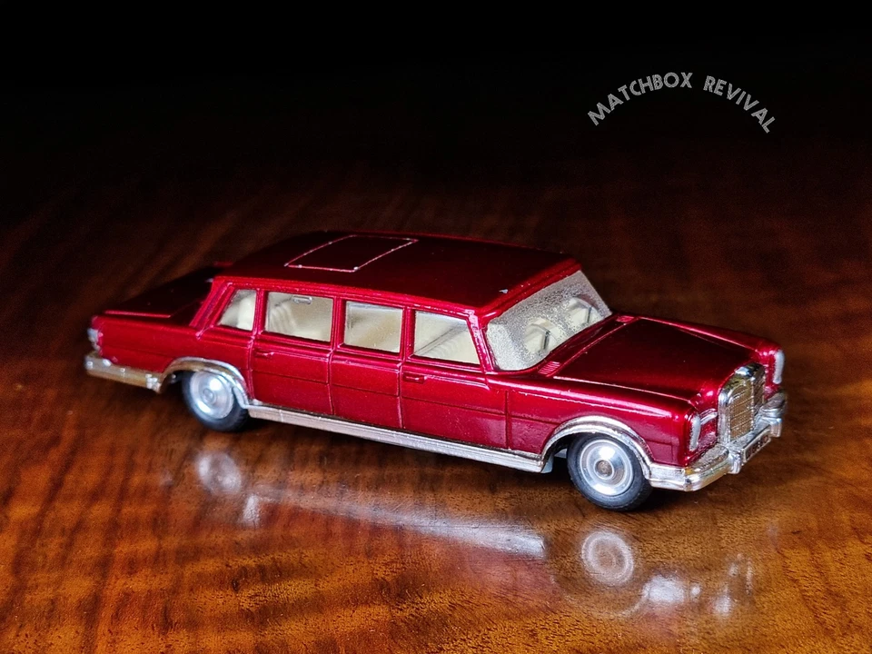 Vintage Corgi Toys 247 Mercedes Benz 600 Pullman & Original Box Model Car - Image 3 of 4