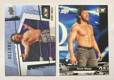 Lot of 2 Different AEW Wrestling Kenny Omega Cards