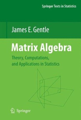 Matrix Algebra: Theory, Computations, and Applications in... - Gentle, James E.