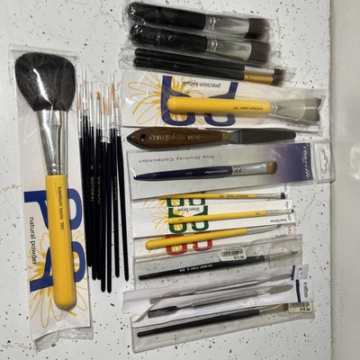 Big 23 Bdellium Tools Cosmetic Makeup Brushes /spatulas lot. New B2