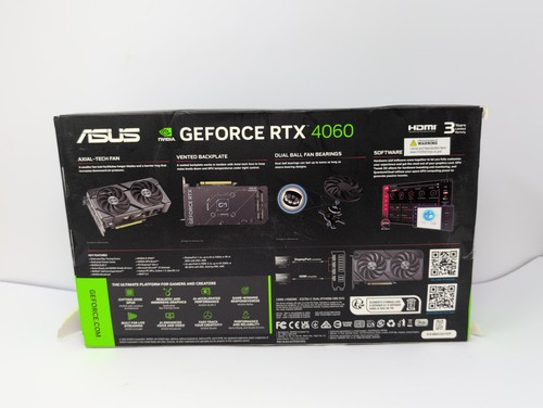 Asus Dual Geforce Rtx™ 4060 Evo Oc Edition 8gb Gddr6 (pcie 4.0, 8gb Gddr6, Dlss - Picture 3 of 5