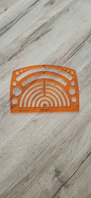 Standardgraph KreisbogenschabloneNo. 1318 F
