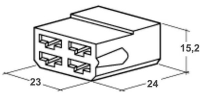 Kit Connettore Serie DT Porta Maschio 6 Vie E003 - Foto 7