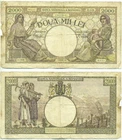 ROMANIA NOTE 2000 LEI 1.9.1943 WTM BNR P 54