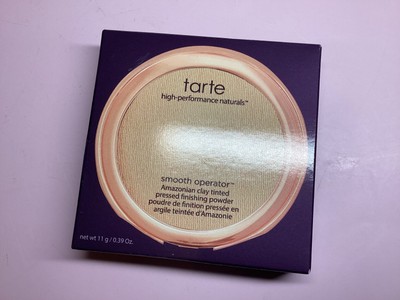 Tarte Smooth Operator Amazonian Clay Tinted Pressed Setting Powder In Light 11g