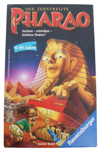 Ravensburger Der zerstreute Pharao Mitbringspiel Gedächtnisspiel ab 6 Jahre