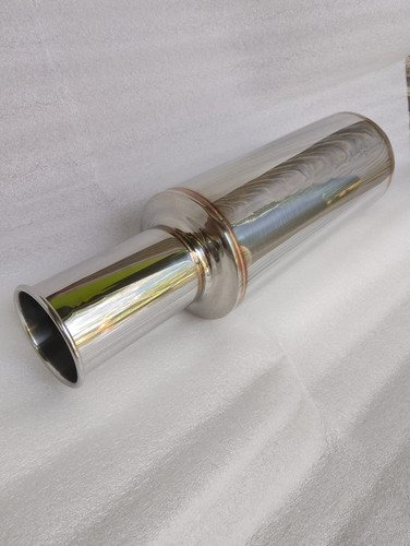 FD EXHAUST MUFFLER PERFOMANCE UNIVERSAL 2.5 INCH OUTLET 3 INCH - Picture 4 of 6