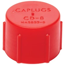Allstar Performance     Allstar All50804 Red Plastic Fitting Cap For  8An And