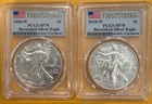 2020‑W Burnished Silver Eagle • PCGS SP70 • West Point Mint • .999 Fine Silver