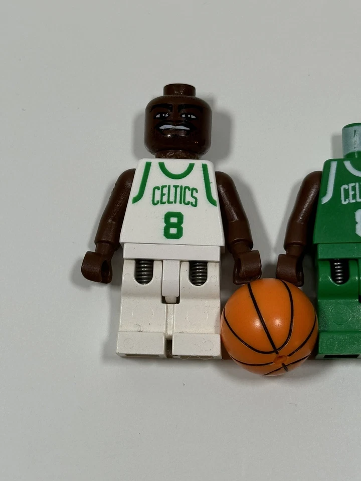 LEGO Baloncesto Deportivo - Raro - NBA Antoine Walker, Boston Celtics #8 Excelente Foto 2 de 4