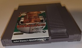 John Elway's Quarterback (Nintendo, NES, 1989) Authentic Cartridge Only Tested!