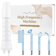 High Frequency Facial Wand - Uaike Portable Handheld Blue High Frequency Skin...