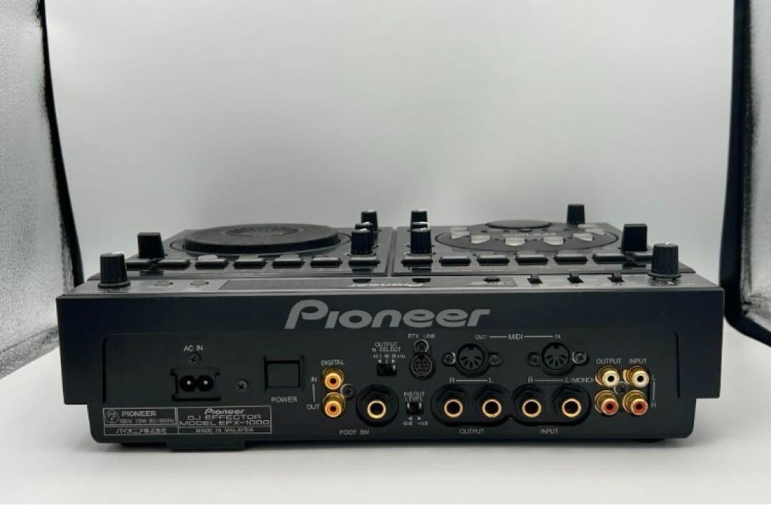 Pioneer EFX-1000 DJ Effects Controller Turntable Performance