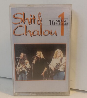 1992 Shit & Chalou 1 ''16 Storste'' Cassette Tape (4650MC)