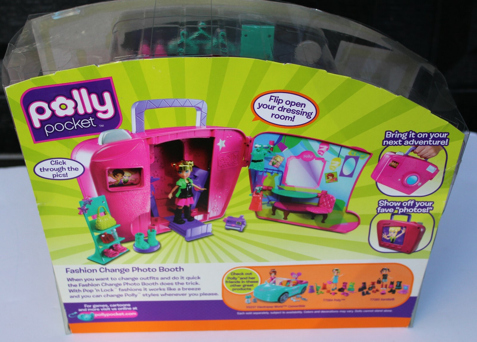 polly pocket change clothes